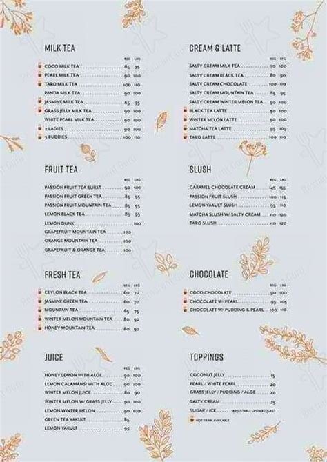 coco milk tea megamall menu|Mandaluyong .